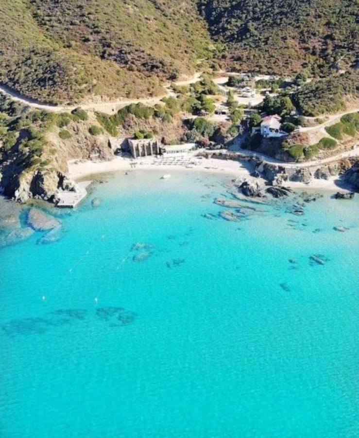 L'Estasi Tanca Piras A Bordo Piscina Con Vista Mare Villa Nebida Exterior photo